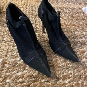 Gucci Black Heeled Boots